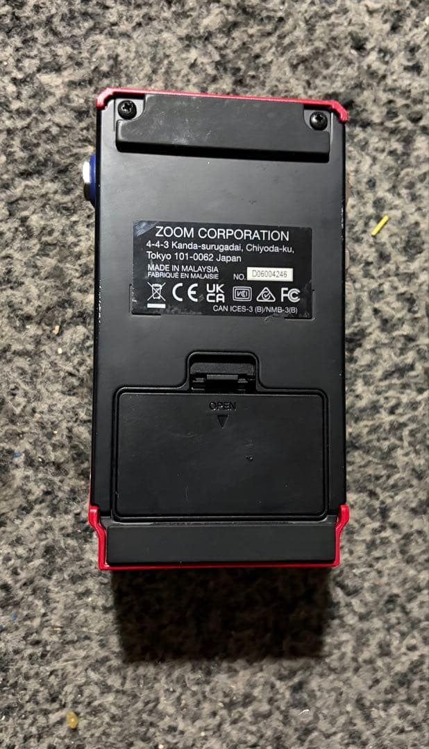 ベース ZOOM MULTISTOMP MS-60B+