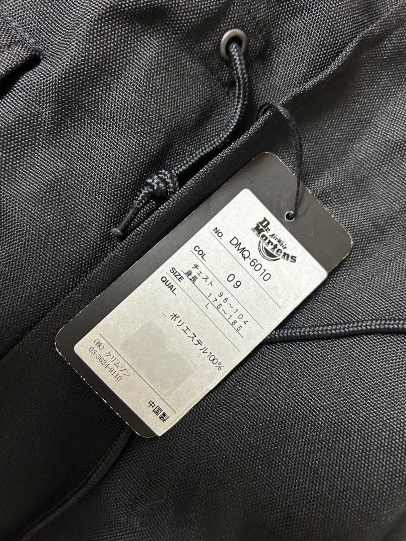 B302 ドクターマーチンDr.Martens DMQ-6010コート ブラック
