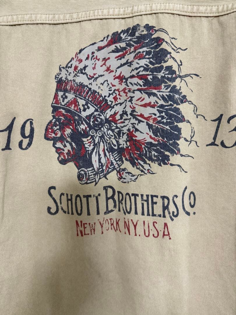 J*R様 【美品】Schott ベージュ 2ndタイプ　細畝コーデュロイジャケッ