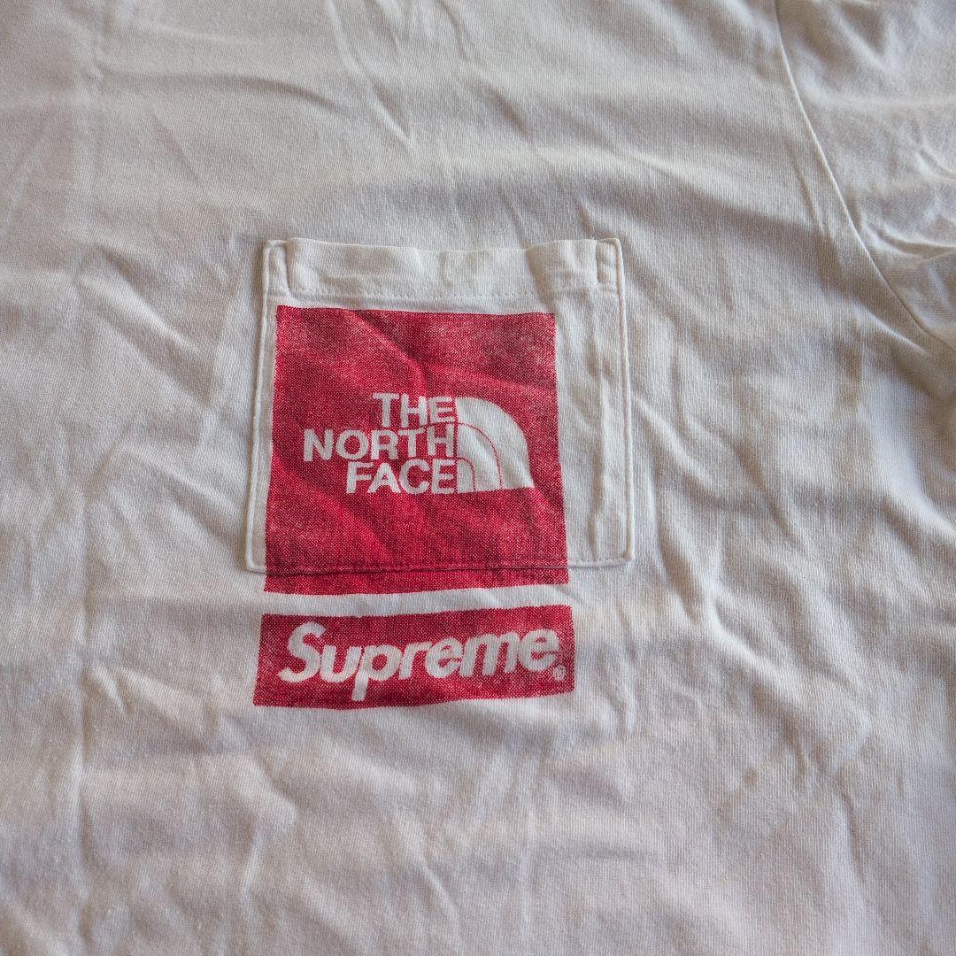 kazuThe North Face x Supreme Tシャツ XL