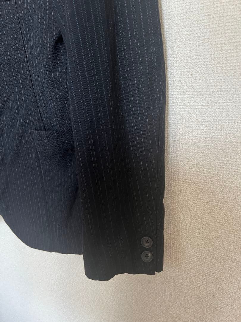 kolor メンズ　ストライプ柄ジャケット ピンストライプxデニム
