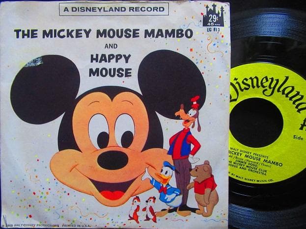 【ディズニーランド 希少盤/USオリジナル】Mickey Mouse Mambo