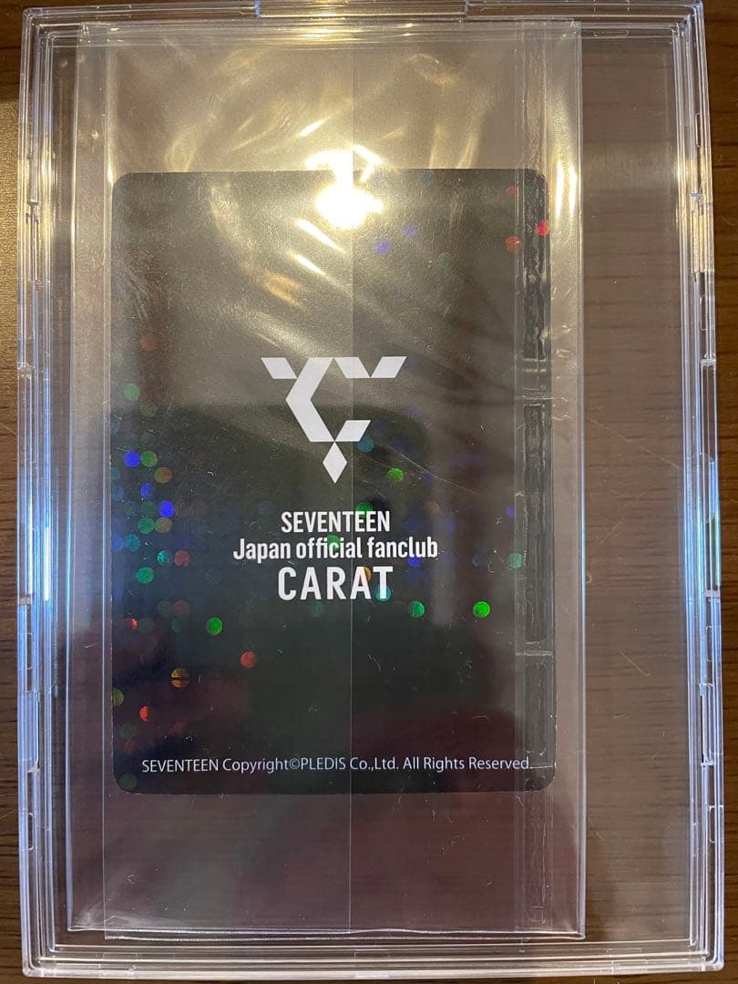 seventeen THE8 FC更新特典　ホログラム　トレカ