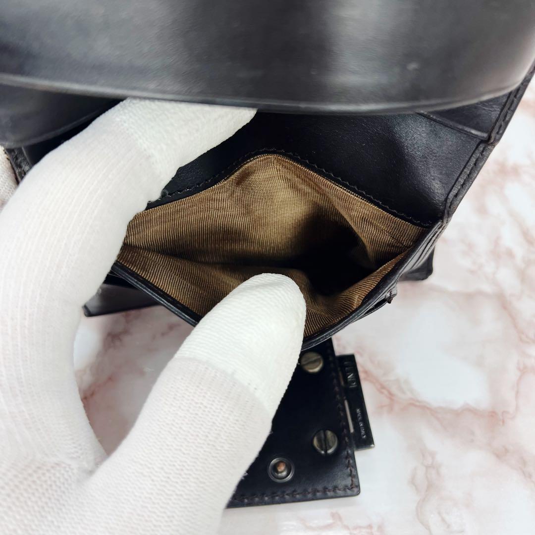 【美品】FENDI 二つ折り財布 折り財布55