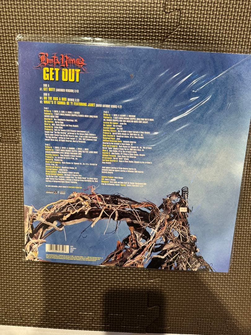 BUSTA RHYMES GET OUT レコード　LP