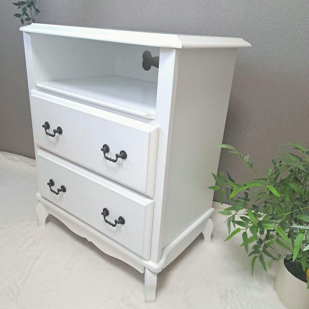 Francfranc FEMMEシリーズ 3段チェストキャビネット　ロココ調