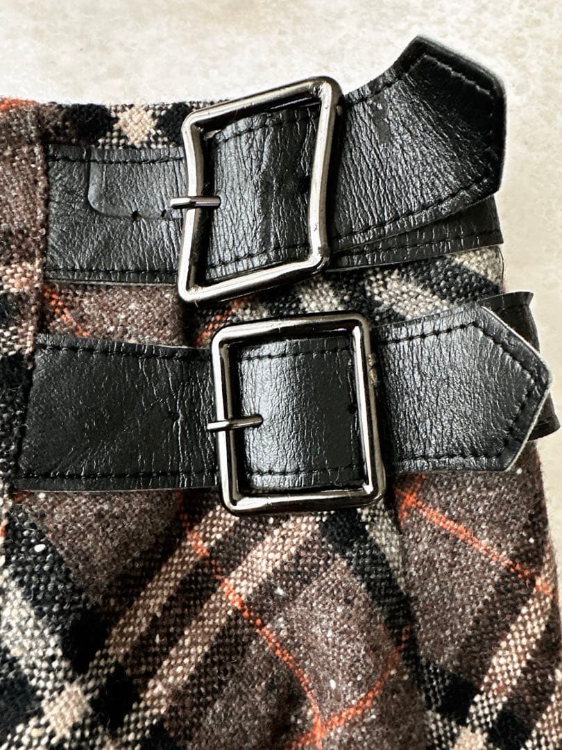 バーバリー ロンドン BURBERRY チェック柄 ロングスカート