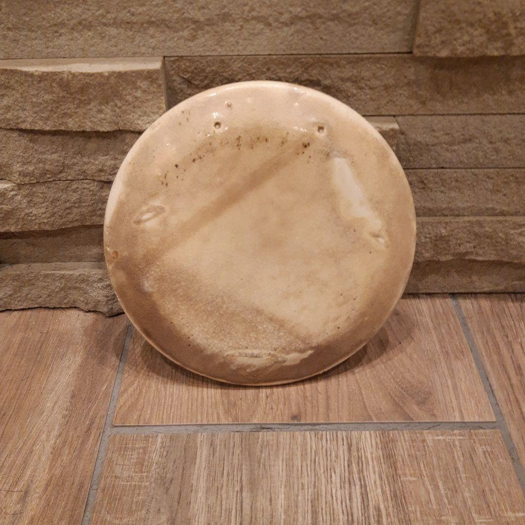 中国景徳鎮茶器 染付け蛍煎茶急須/中国壁掛け飾り皿　アンティーク