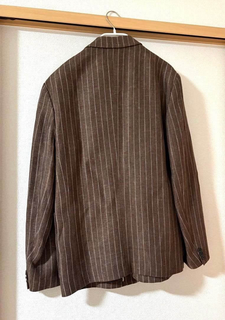 ジャケット・アウター TODAYFUL / Boyfriend Stripe Linen Jacket
