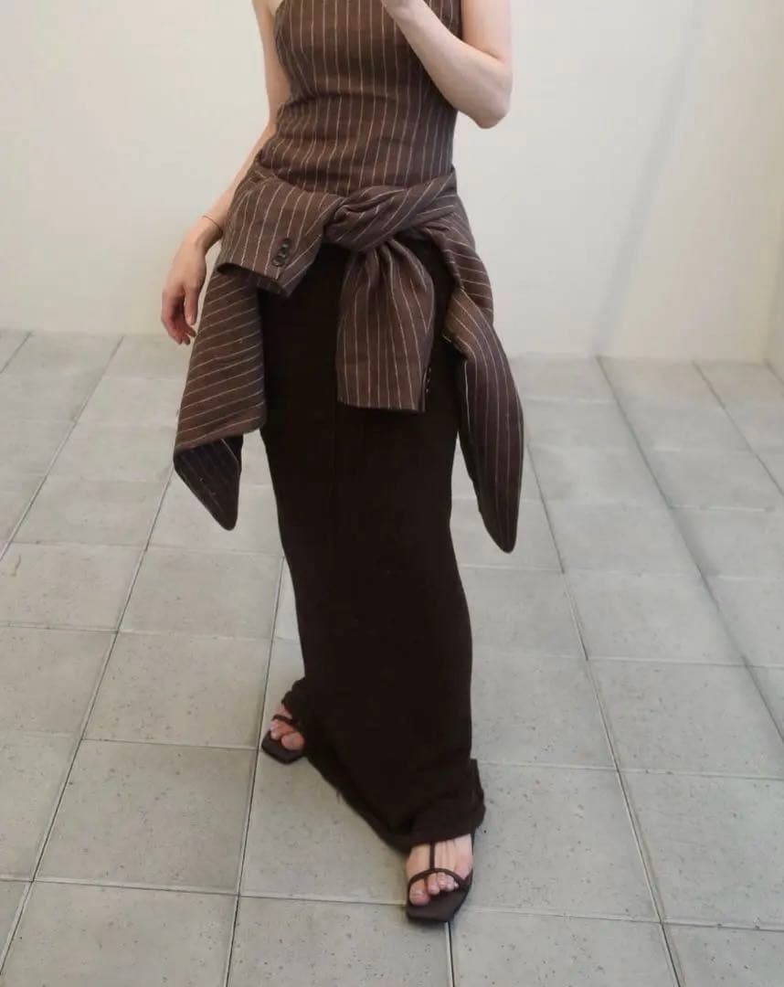 ジャケット・アウター TODAYFUL / Boyfriend Stripe Linen Jacket