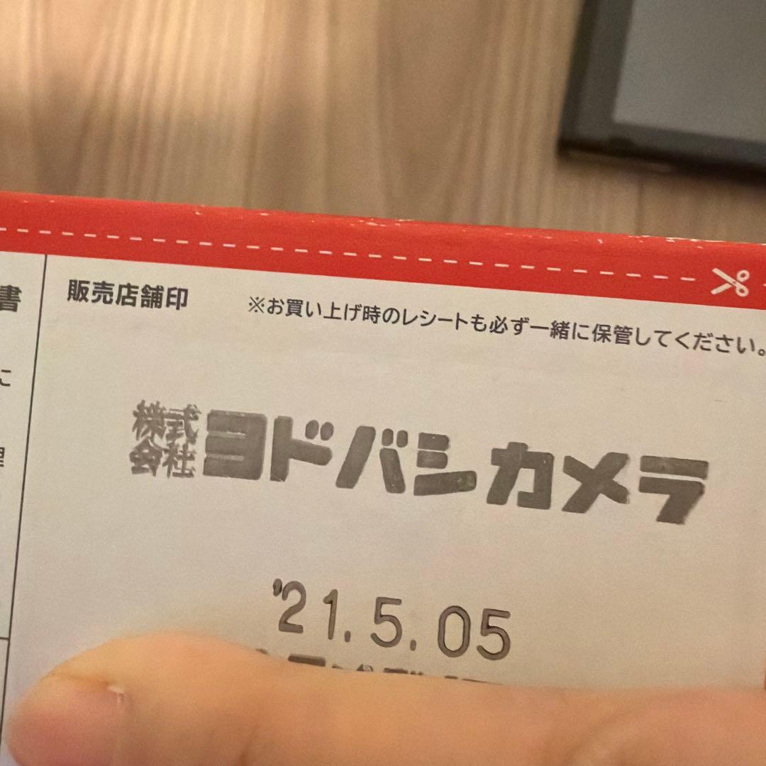 Nintendo Switch 本体 青/赤　ケーブル一式＆マイクロSDつき
