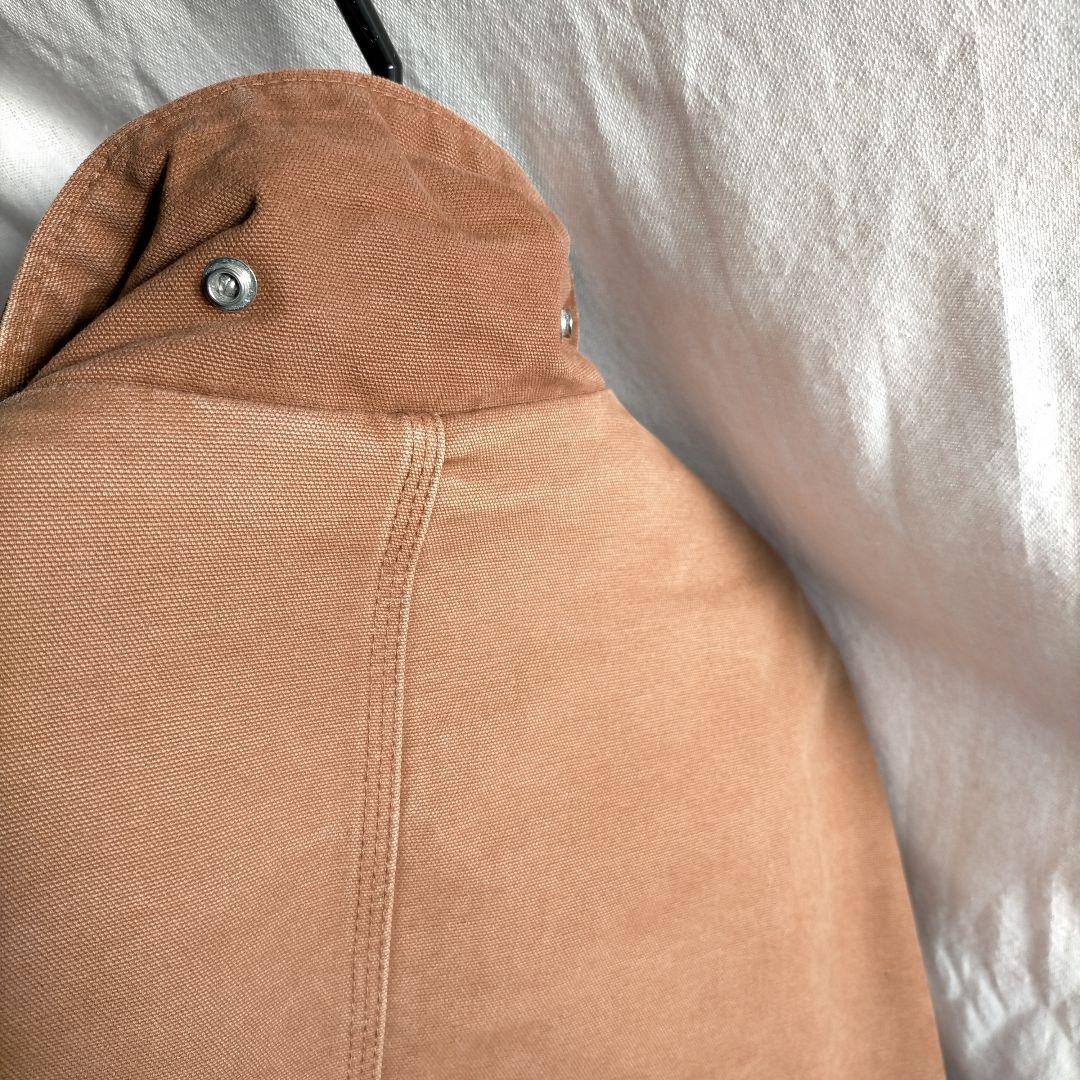 リ*ヘ様 Carhartt トラディショナルジャケット　短丈 L 企業ロゴ　メキ