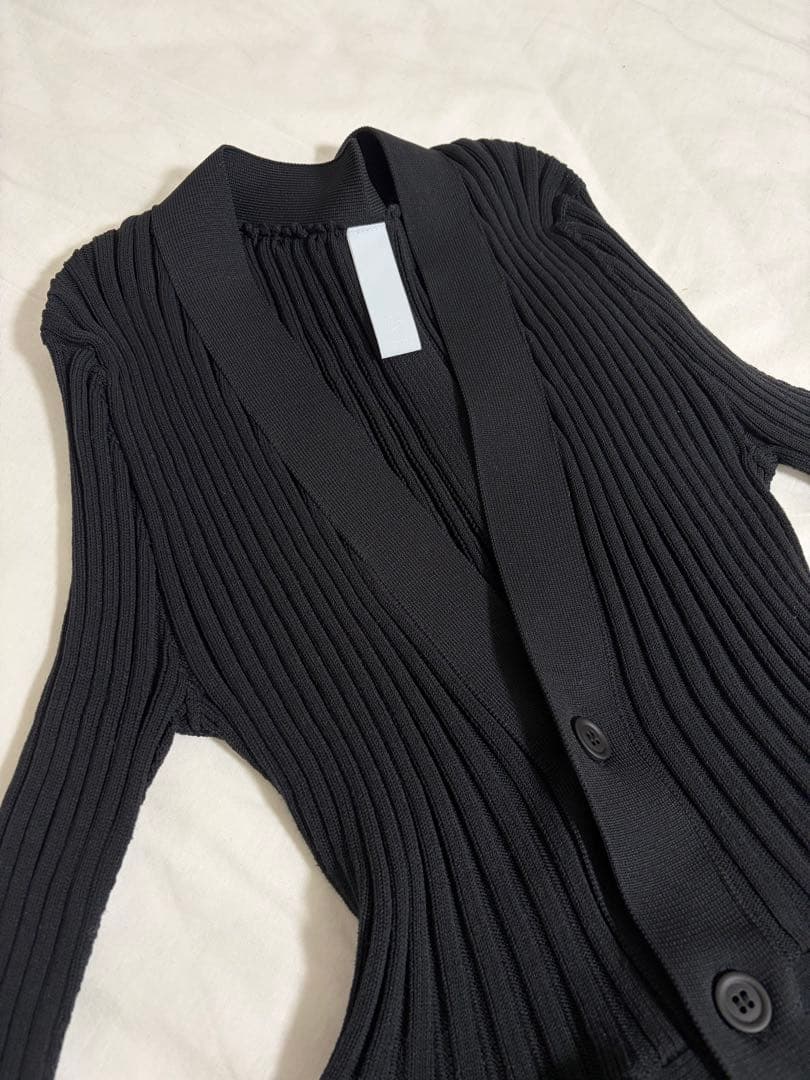 CFCL POTTERY CARDIGAN カーディガン黒　サイズ3