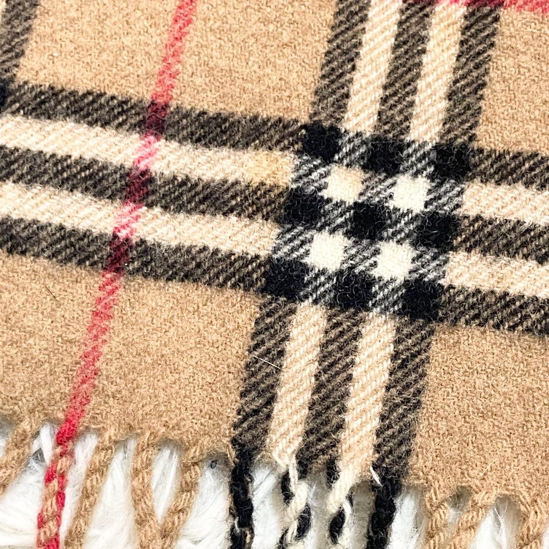 BURBERRY バーバリー ロンドン マフラー ラムウール100%