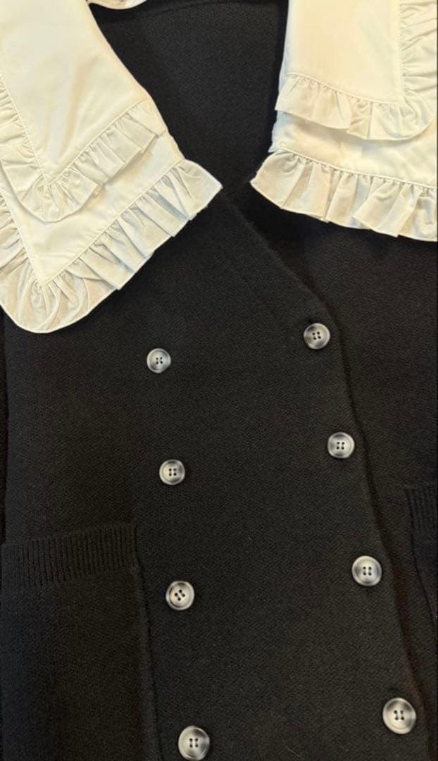 正規品Bibiy. ANNABELLE CARDIGAN ブラック