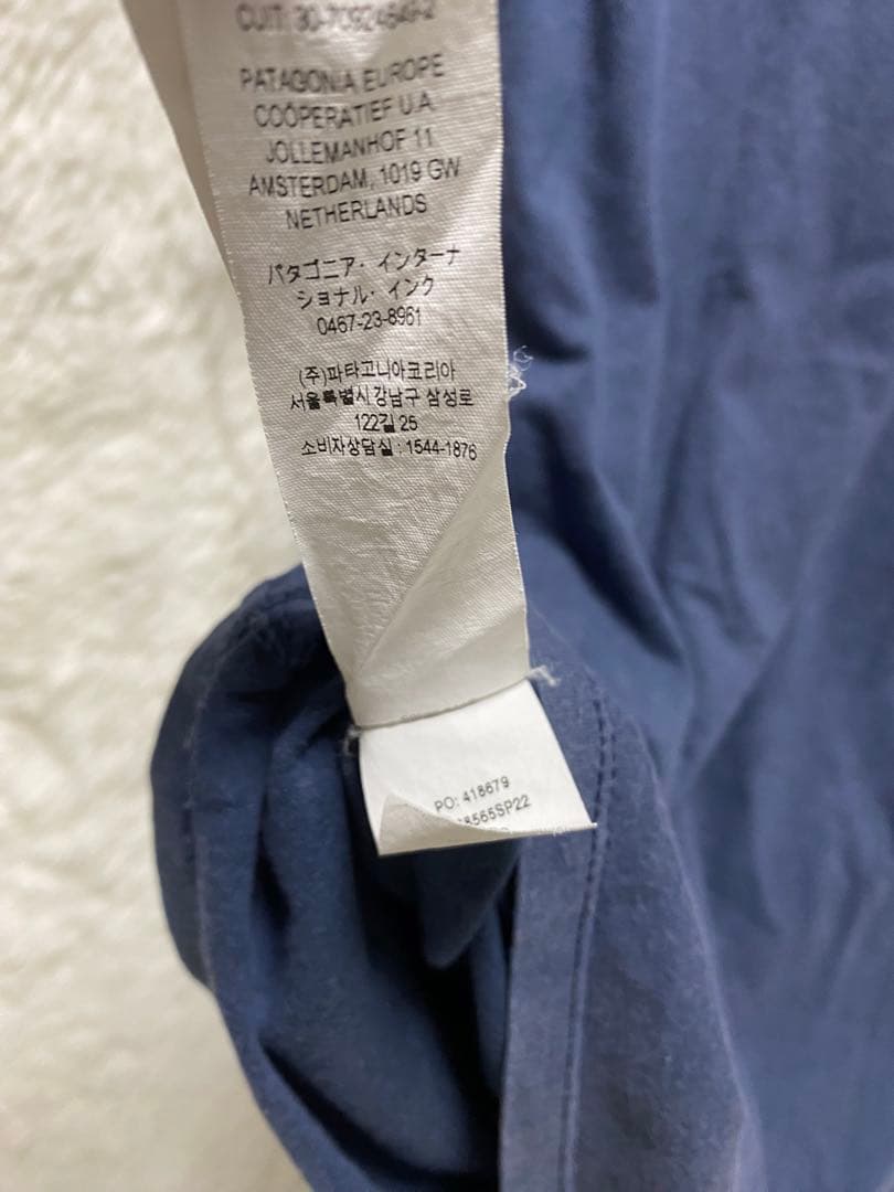 patagonia パタゴニア アニマル　ウルフ　Tシャツ　ネイビー　Sサイズ