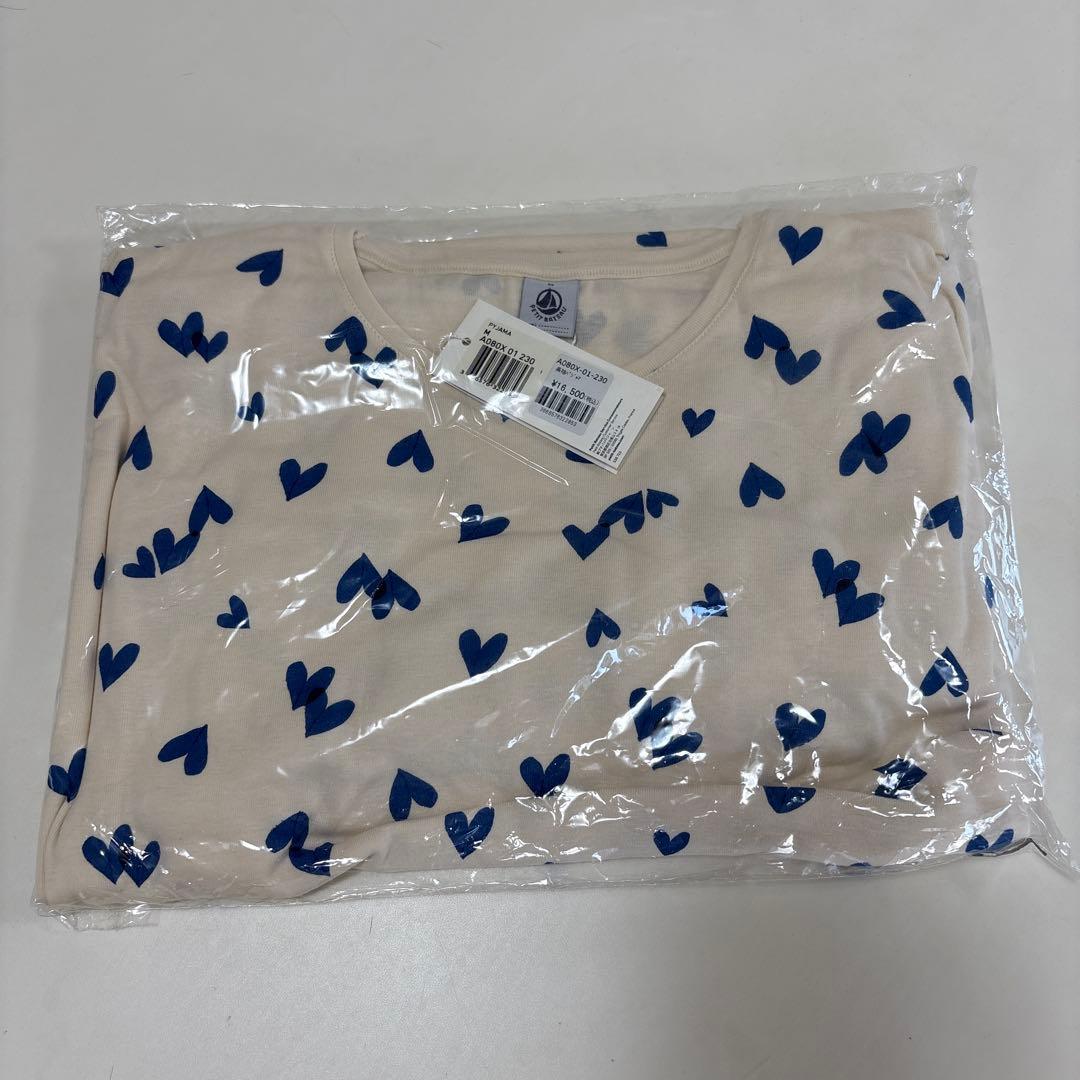 新品◎プチバトー　パジャマ　大人　Mサイズ