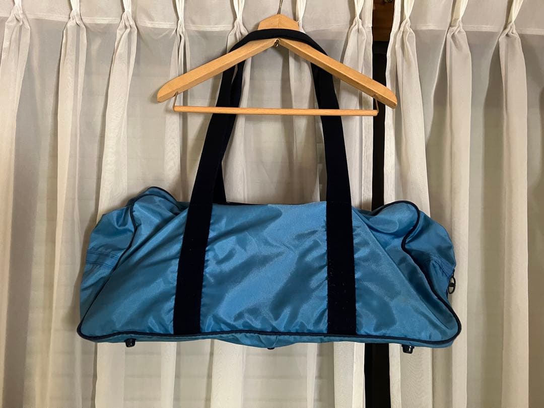 希少！80s adidas ボストンバッグ 青 兼松江商品