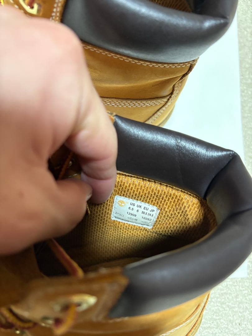 b*様 ティンバーランドTimberland6インチプレミアムウォータープルーフ