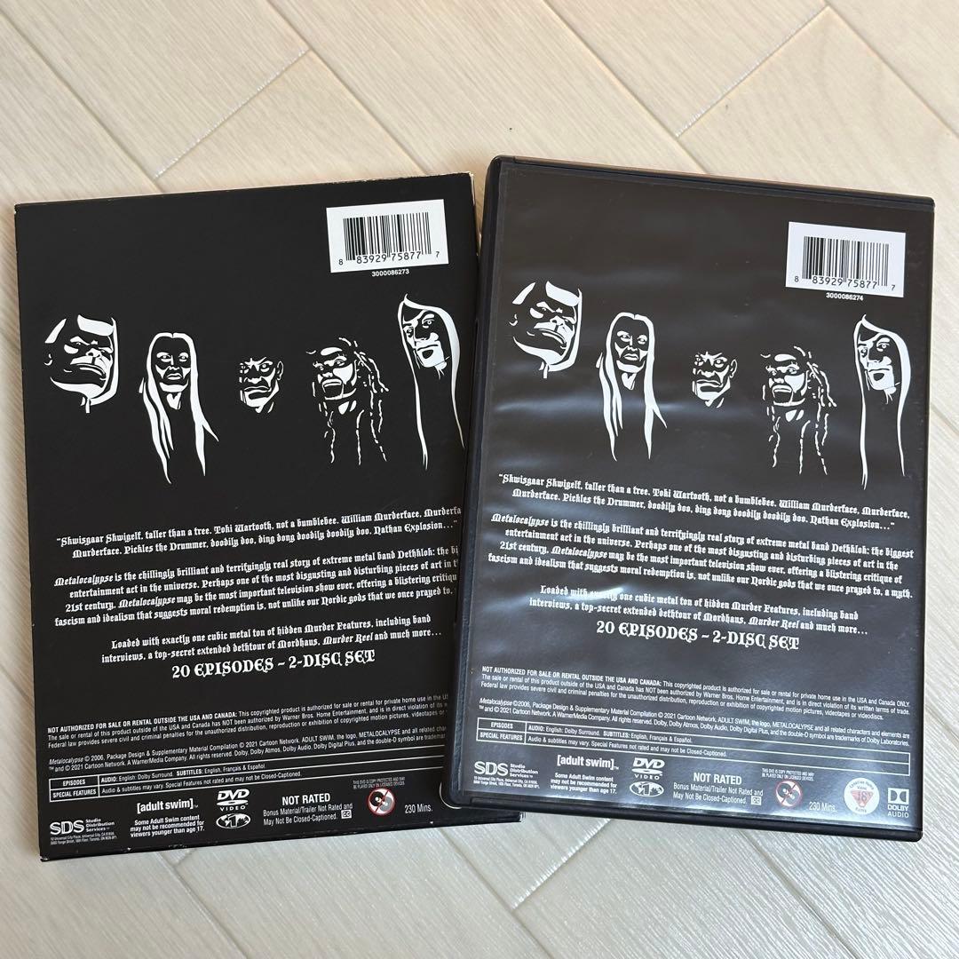 超希少/北米版 localypse DVD 1-4 Dethklok