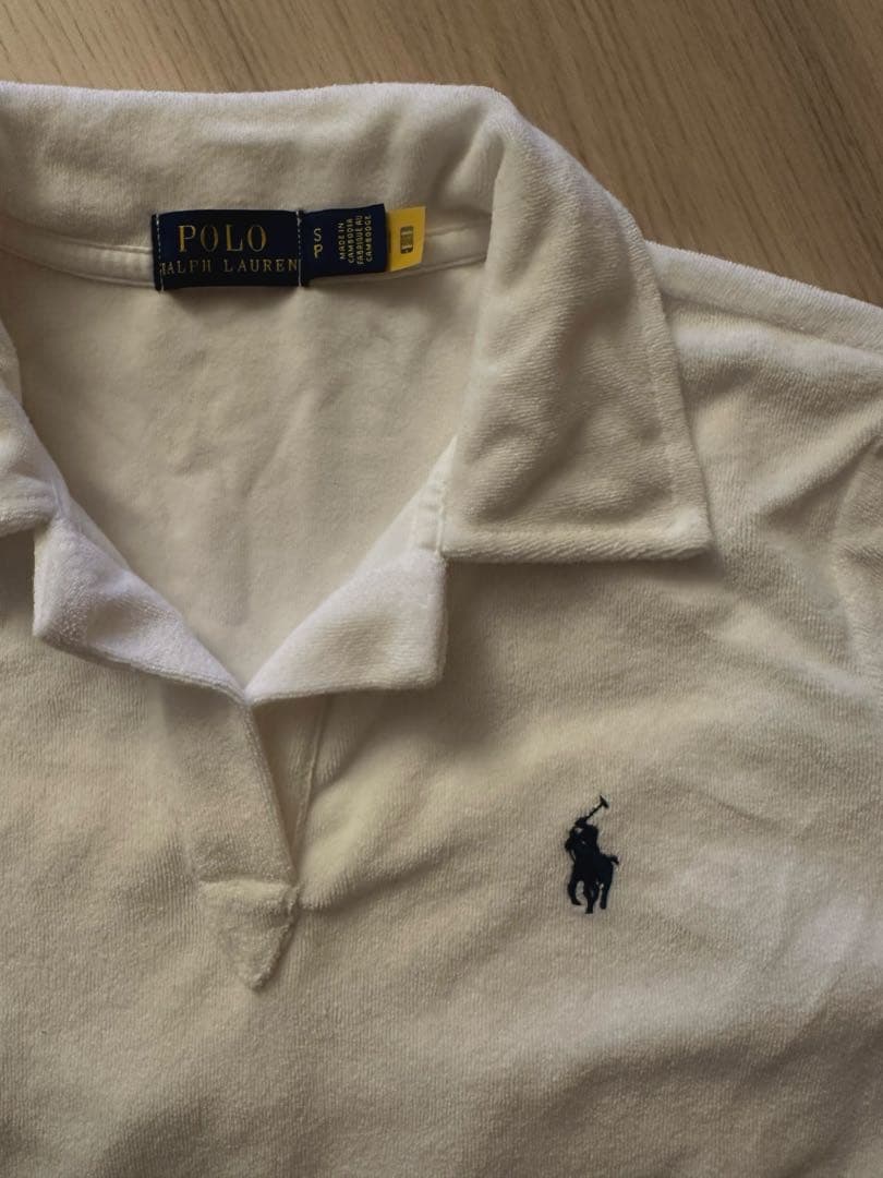 Polo Ralph Lauren タオル生地の半袖ポロシャツ Sサイズ