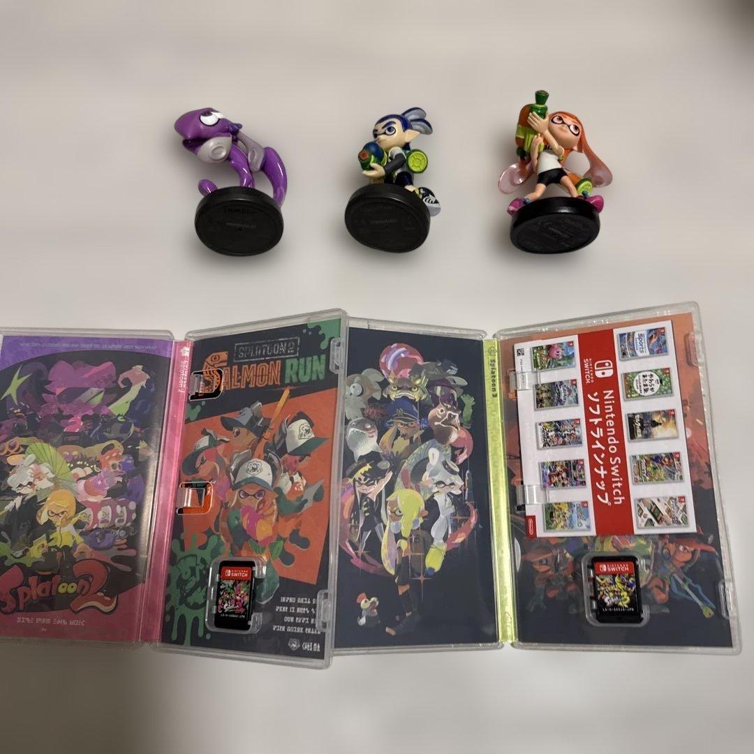 スプラトゥーン2＆3 + amiibo 3体