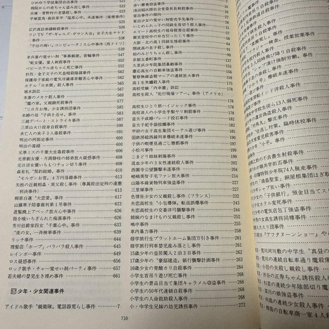 ★絶版希少本　事件・犯罪大事典 明治・大正・昭和★