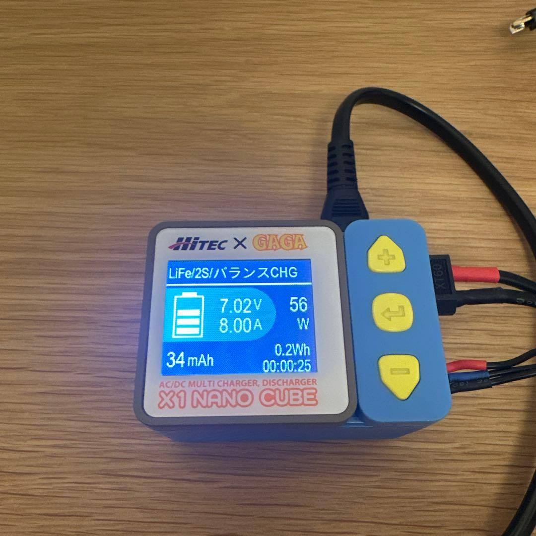 ハイテック×GAGAコラボ X1 NANO CUBE 充電ケーブル付き