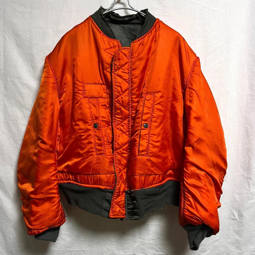 60's 米軍実物 USAF 空軍 MA-1フライト ジャケット Large