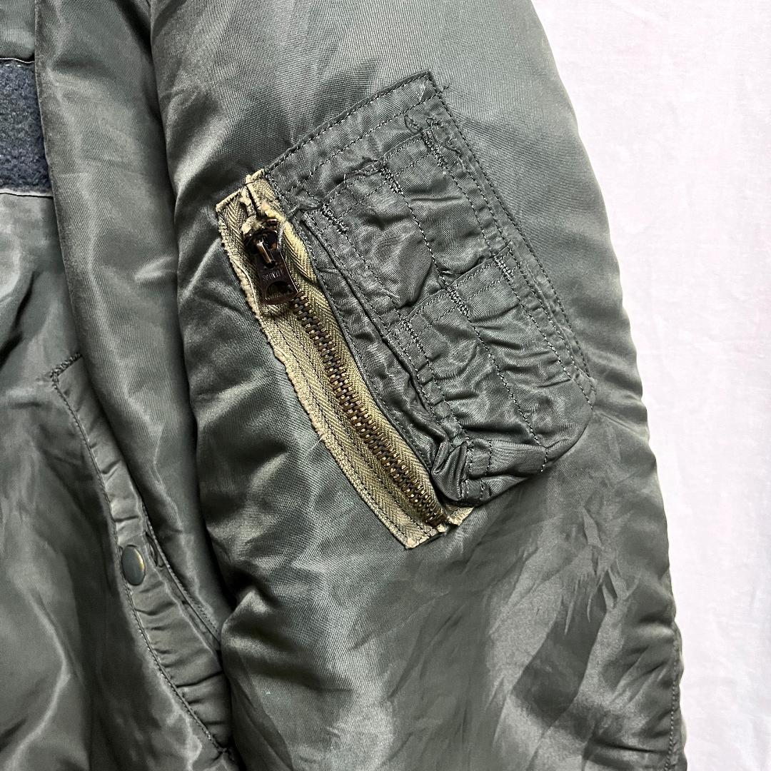 60's 米軍実物 USAF 空軍 MA-1フライト ジャケット Large