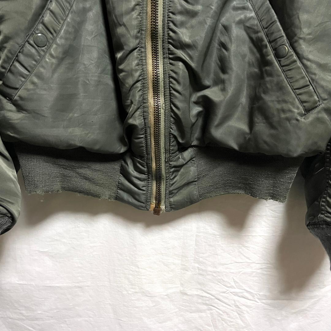60's 米軍実物 USAF 空軍 MA-1フライト ジャケット Large