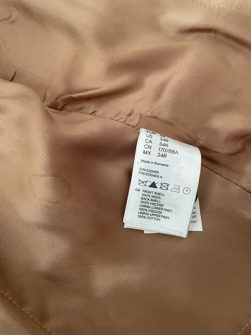 マルジェラ　Margiela  ベージュ スリーピーススーツ