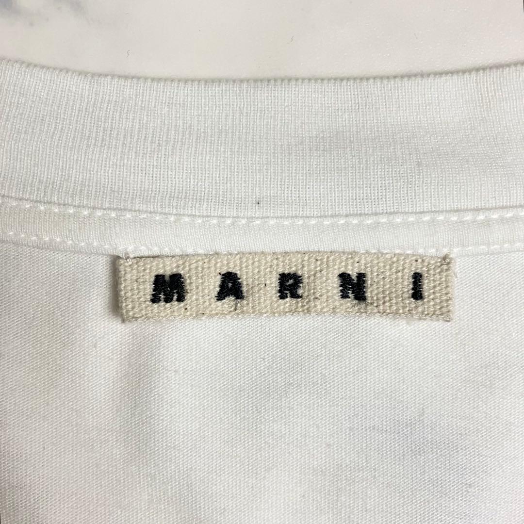 Mabu様用 マルニ 20ss ロゴプリント オーバーサイズ Tシャツ XL