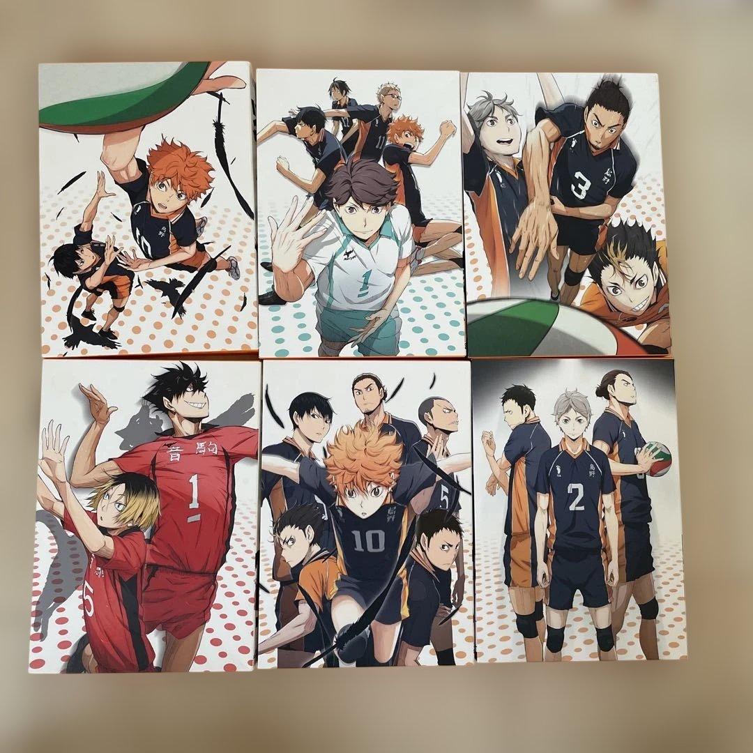 ハイキュー!! 初回限定版1-9巻 DVD バボカ バリボー ポストカードあり