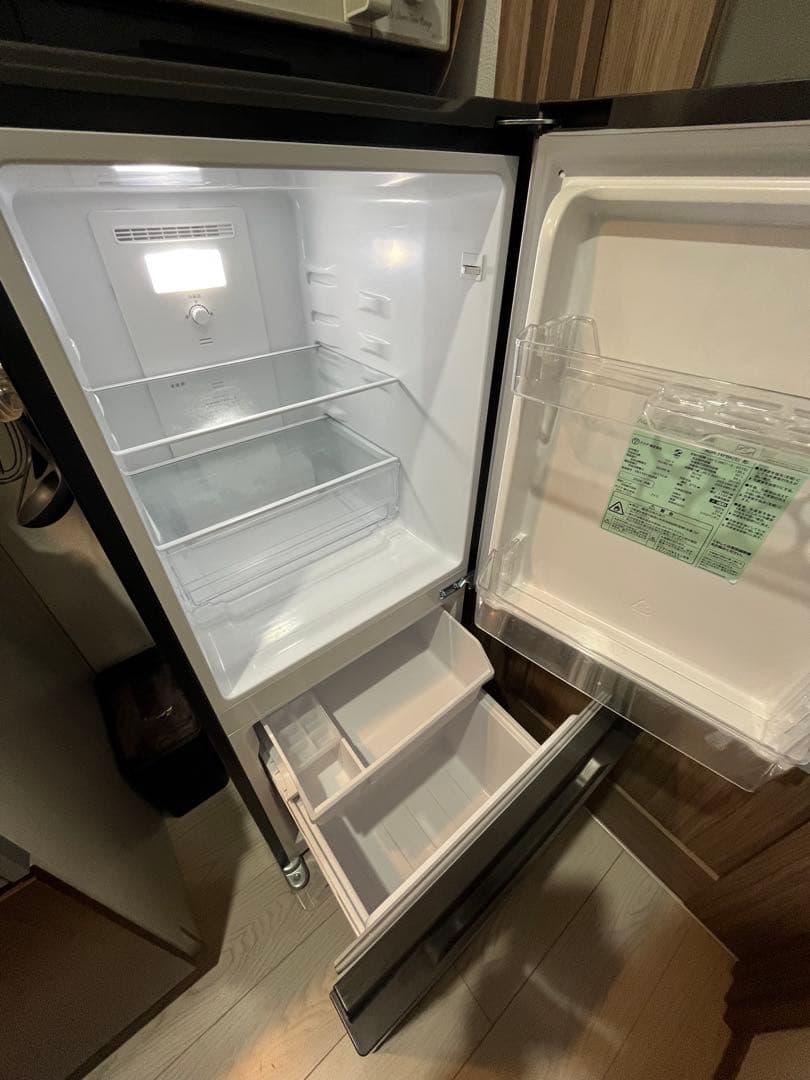 美品 高年式 AQUA 2ドア冷蔵庫 135L