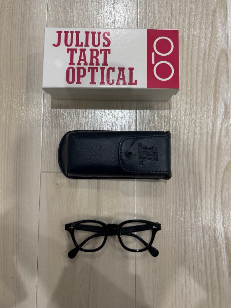 小物 JULIUS TART OPTICAL AR-48-22 BLACK