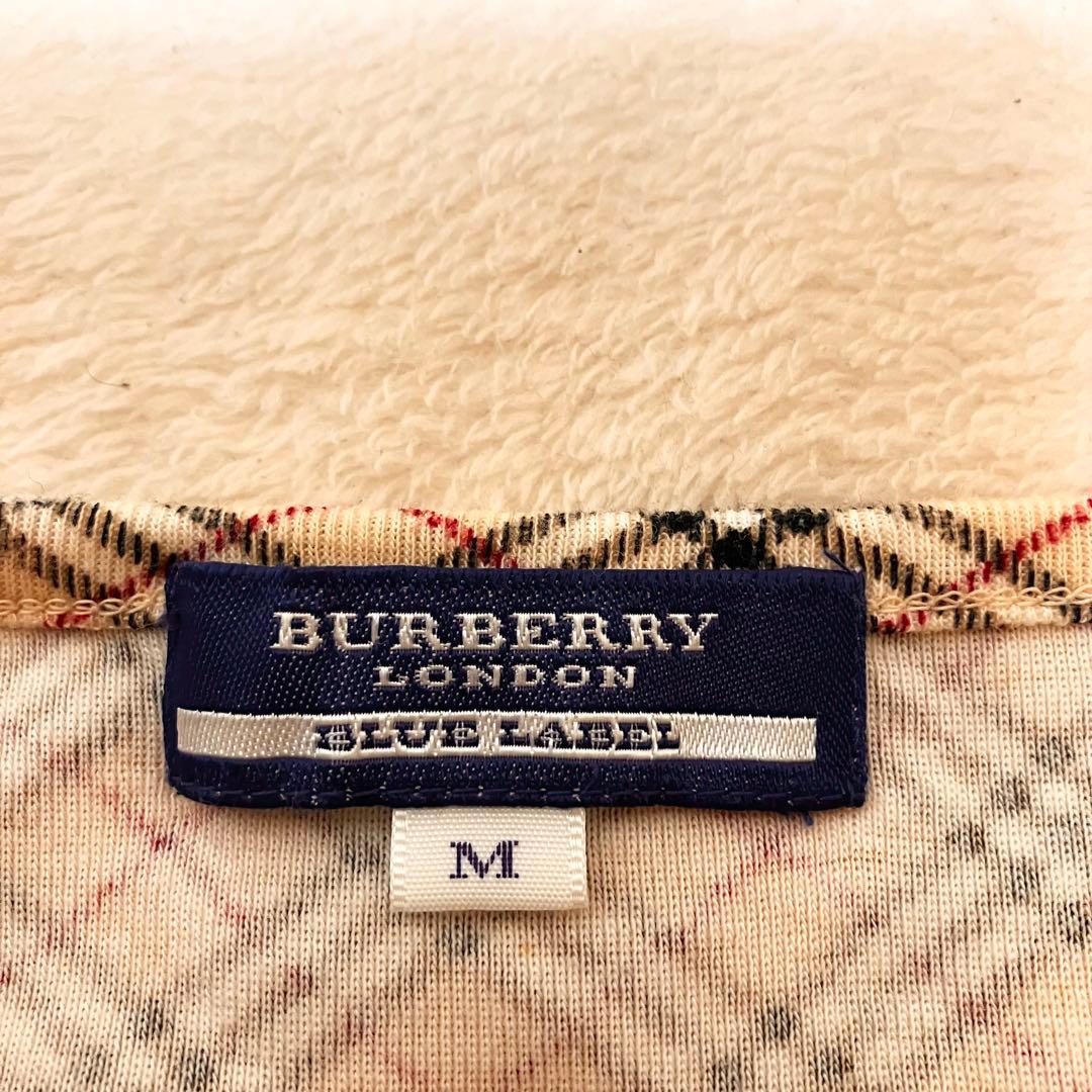 BURBERRY BLUE LEBEL ノバチェック パフスリーブ キャミソール