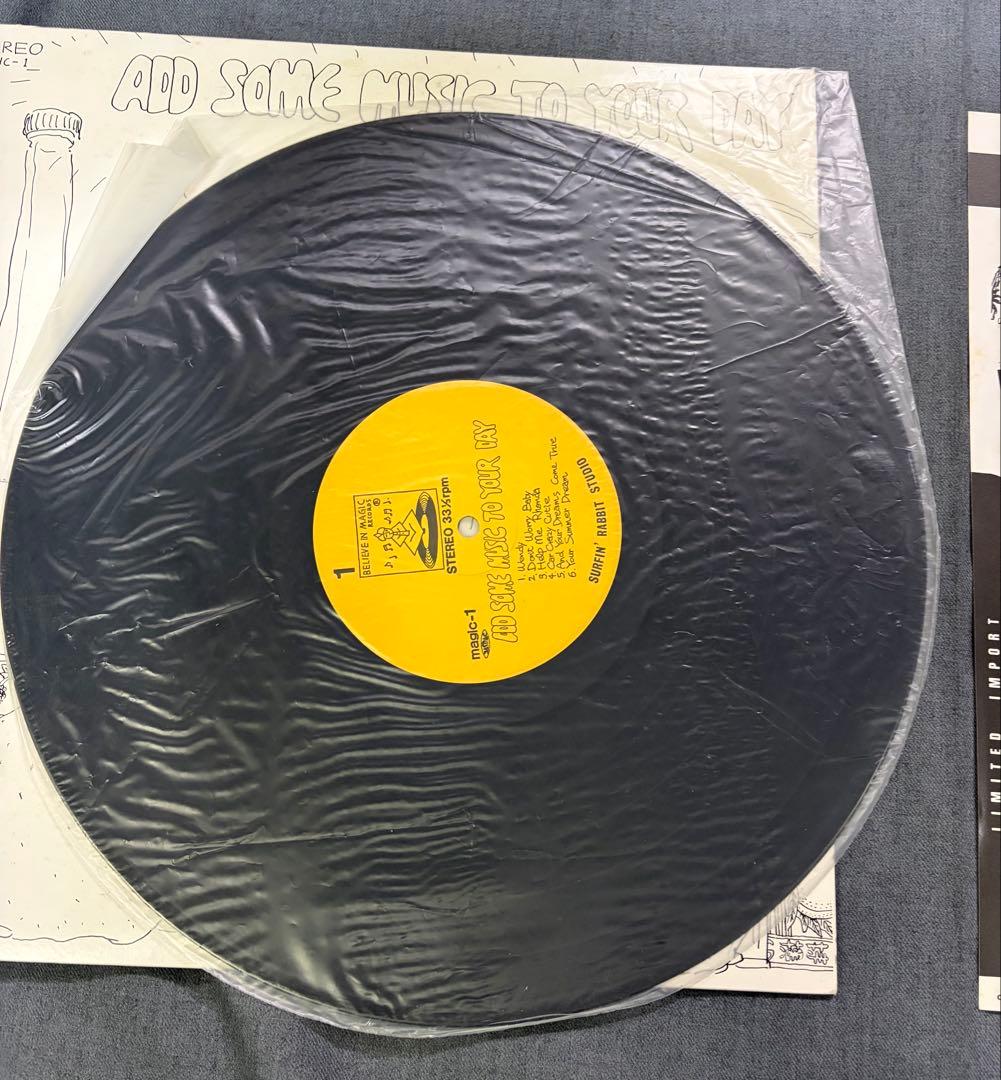 山下達郎『ADD SOME MUSIC TO YOUR DAY』1985年LP盤