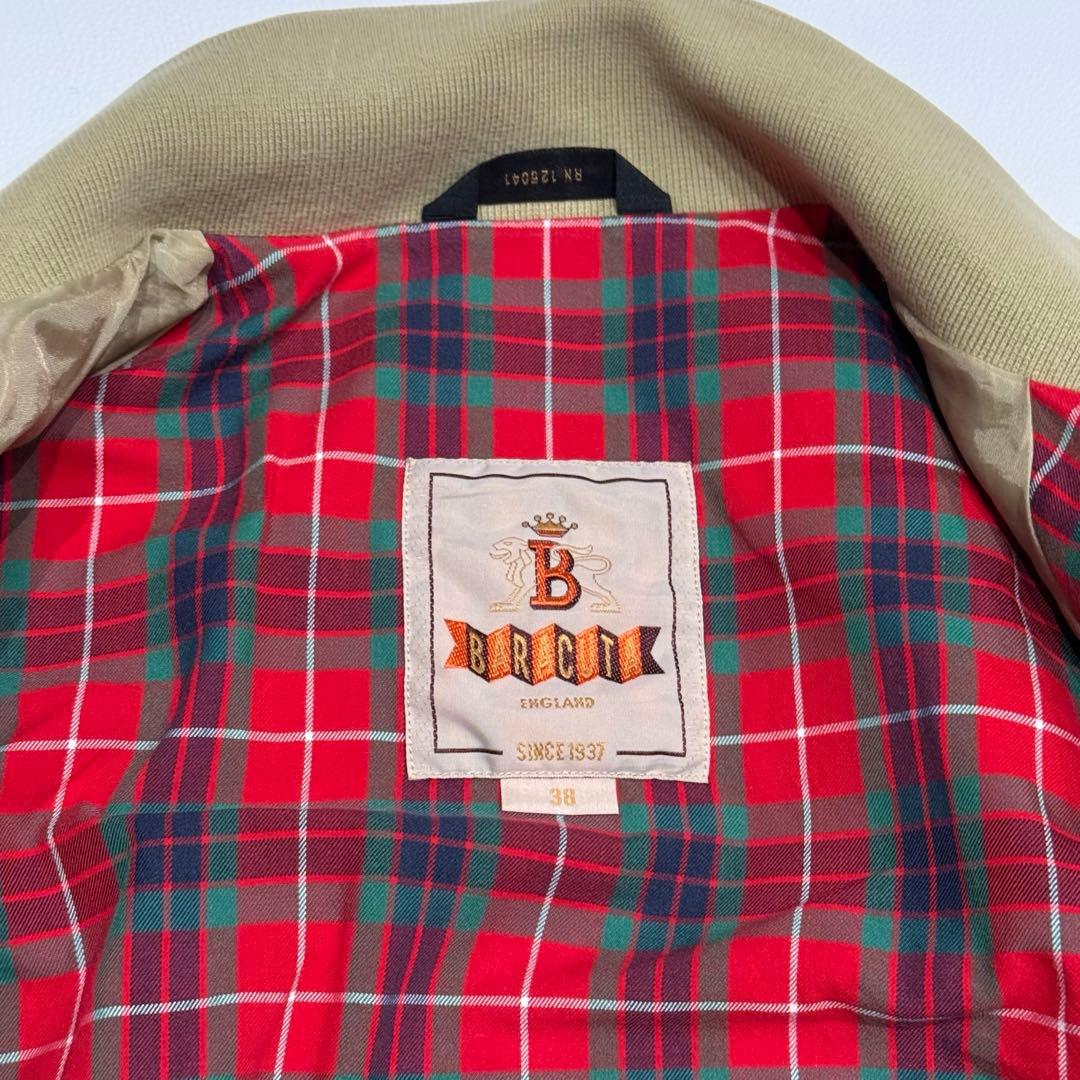 美品 BARACUTA バラクータ 近年 G9 ハリントンジャケット サイズ38
