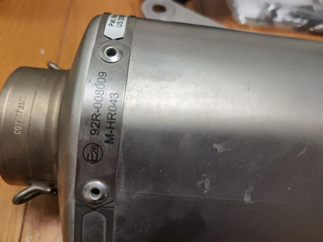 マチョマッチョ ドゥカティ　ハイパーモタード939SP エキゾーストパイプ