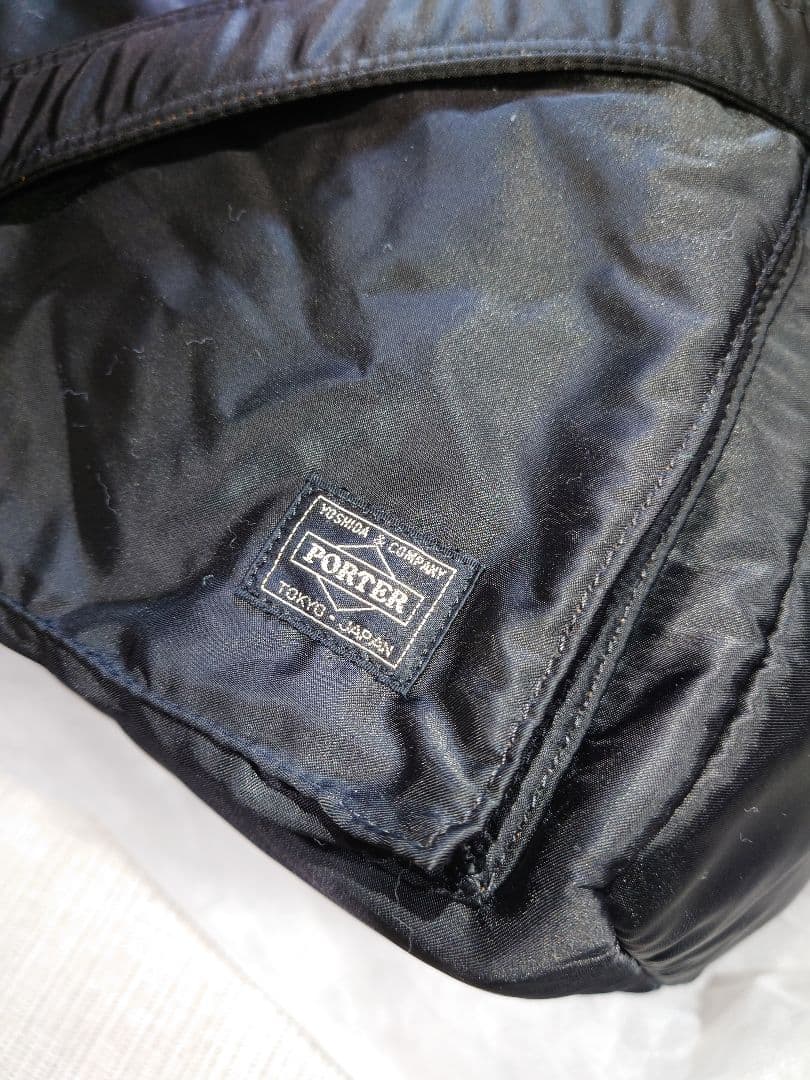 美品　PORTER ポーター　タンカー　2wayボストンバッグ　大容量　ブラック