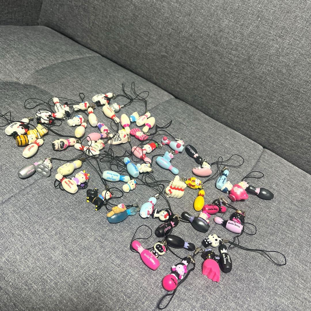 亘*様 【希少】ROUND1 非売品　ハローキティ ストラップ 39点セット　ま