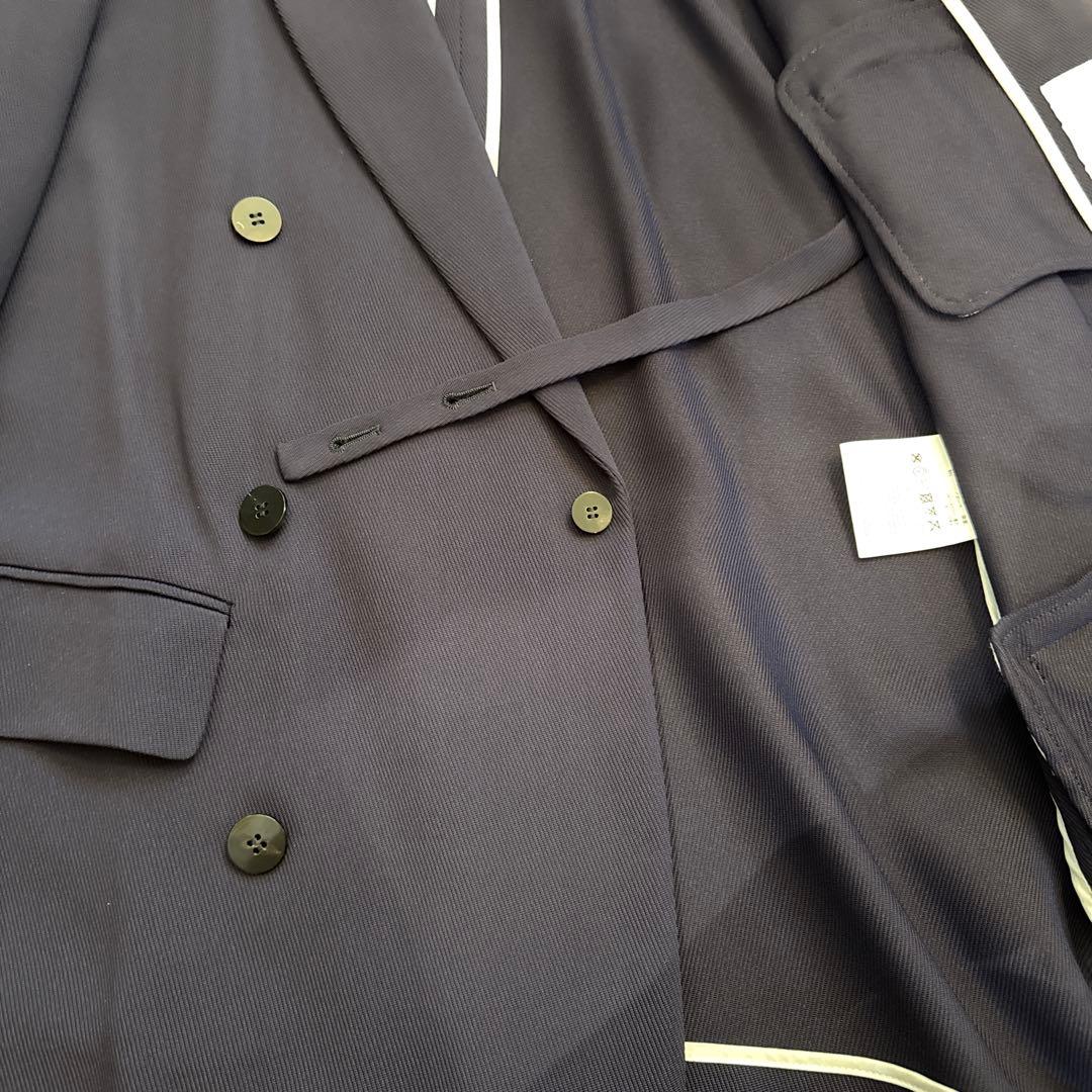 overcoat ネイビー ダブルブレスト オーバーコート