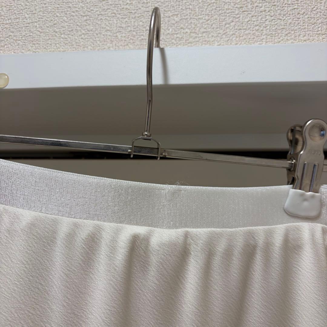 anuans サテンナロースカート M 試着のみ