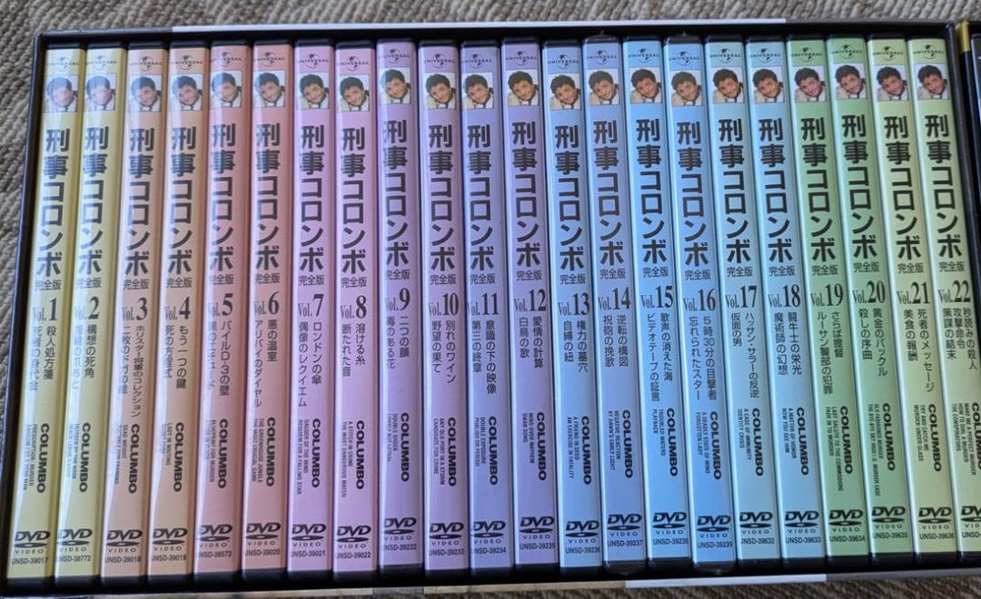 刑事コロンボ 完全版 コンプリートDVD-BOX (全22巻）