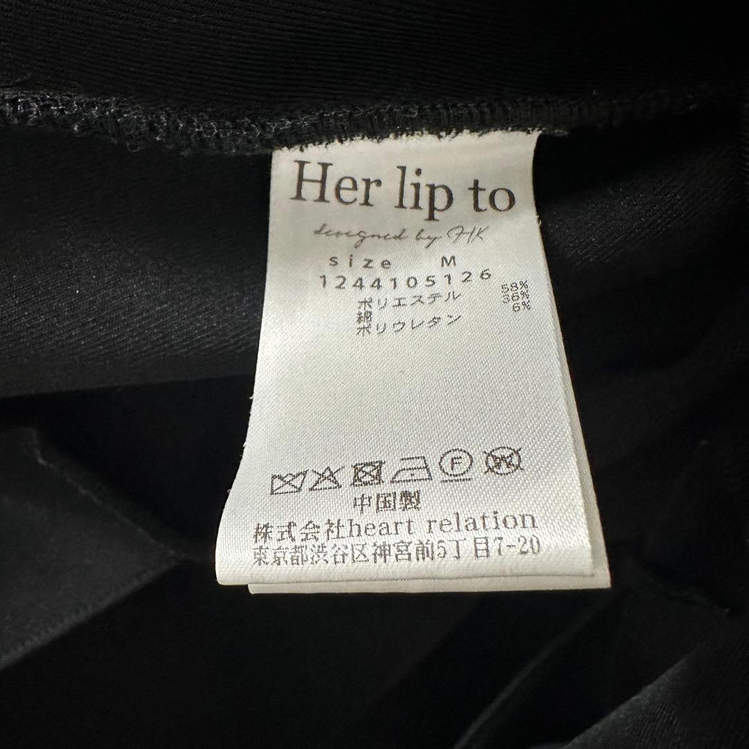 トップス Herlipto Polo Pleated Mini Dress