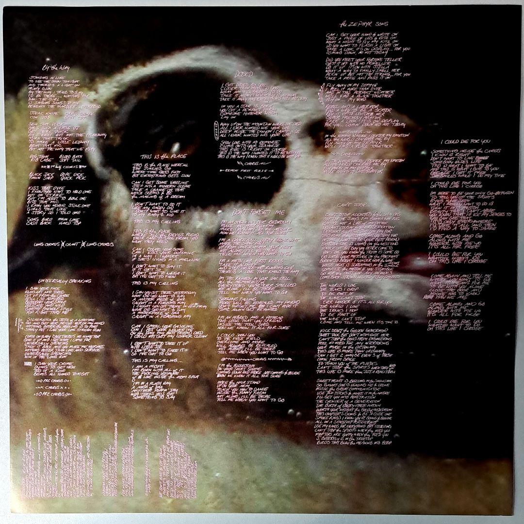 Red Hot Chili Peppers　By The Way　レコード　LP