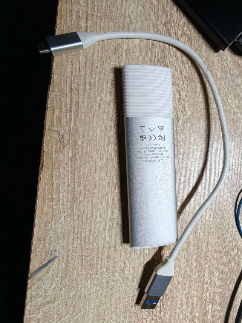 ORICO M.2 ハードドライブエンクロージャ PWM2 SSD 1TB