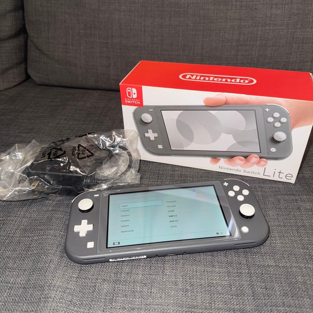 Nintendo Switch ライト　グレー　本体