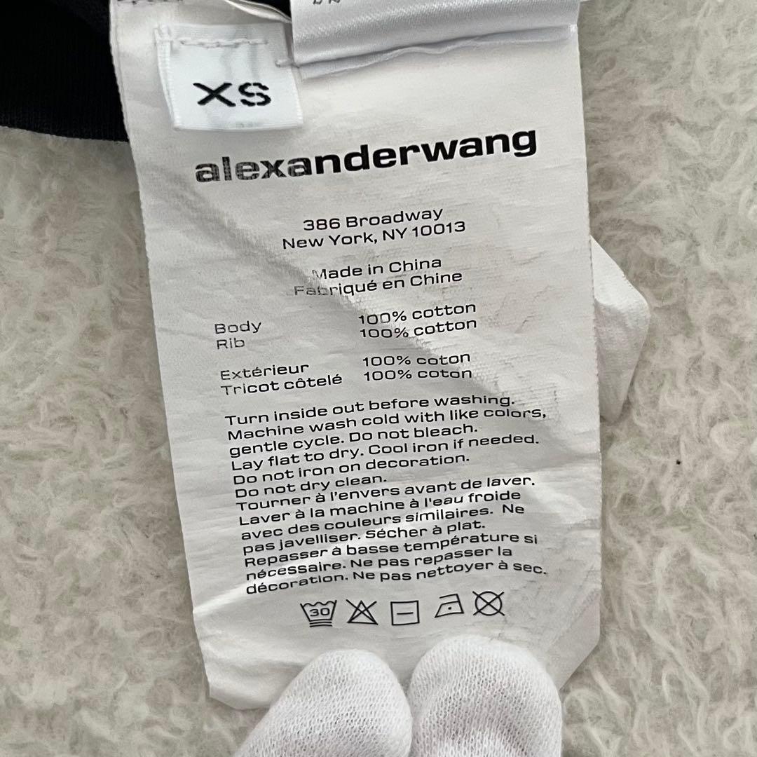 Alexandewang アレキサンダーワン　Tシャツ　クロップド丈 モード